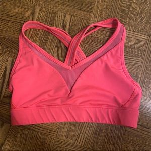 Lululemon pink bra 6 crossback